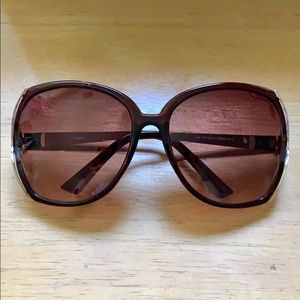 Tortoise Oversize sunglasses